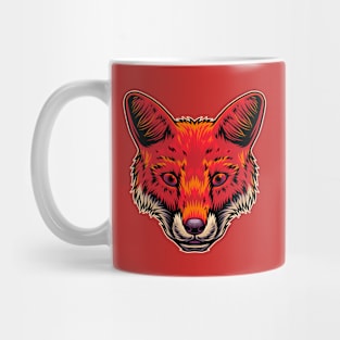 fox head Mug